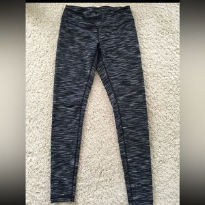 Zella leggings tights black pattern full length workout exercise yoga small